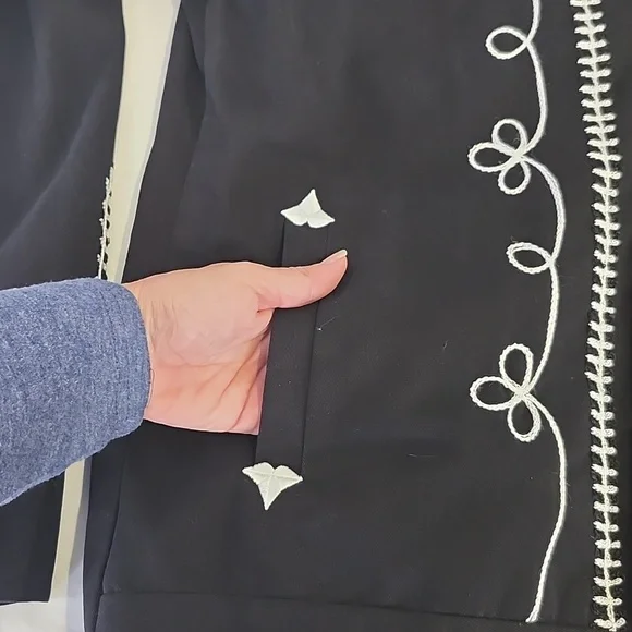 Rockmount Ranch Wear Tru-West Mens Rockabilly Embroidered Jacket Size XL Western - Picture 5 of 9